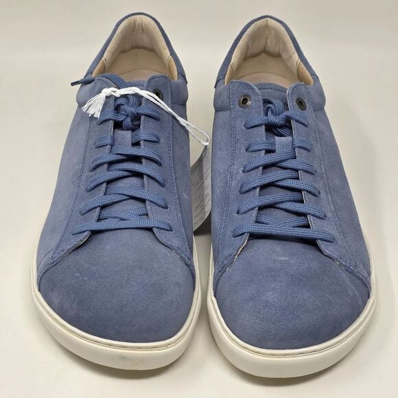 Birkenstock Bend Low Soft Blue Suede Leather Regular Width Men's Size US 12 New - Picture 6 of 12